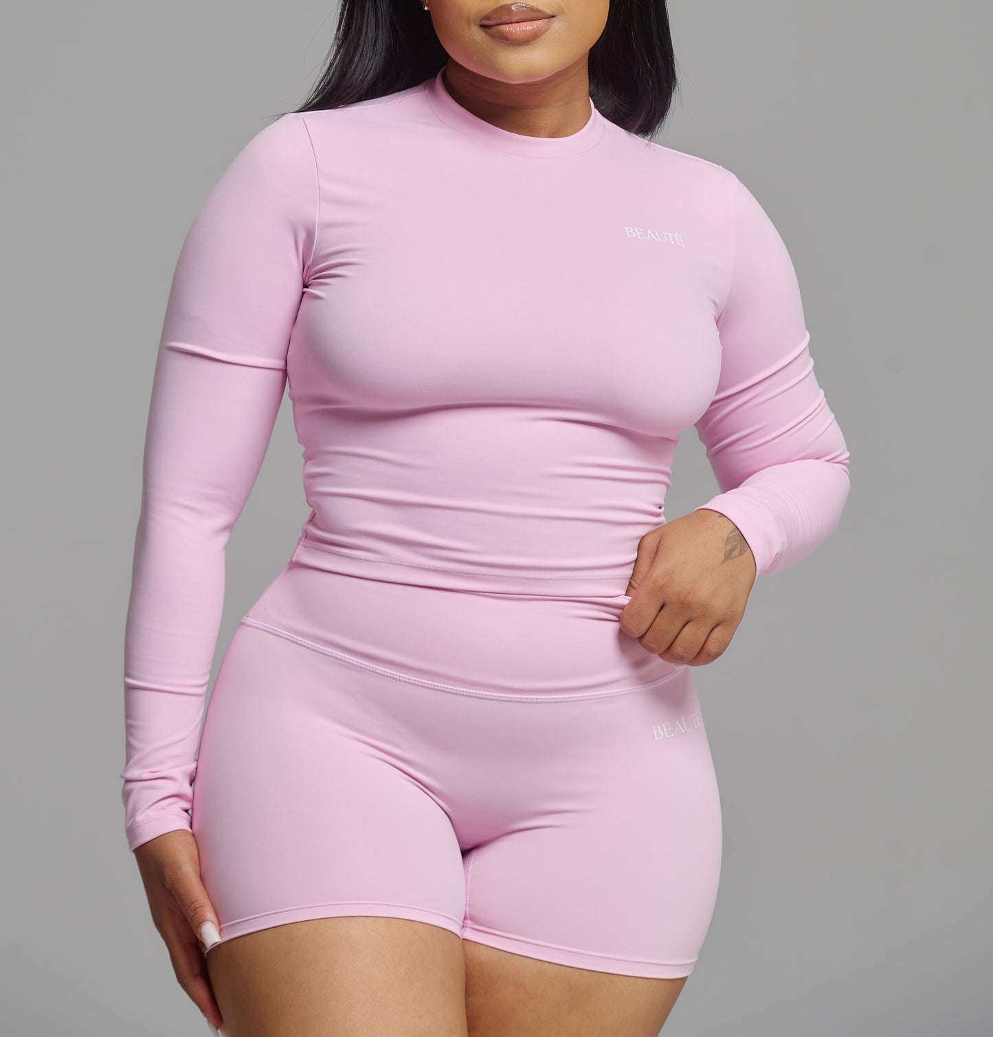 Blush Elysian Short set